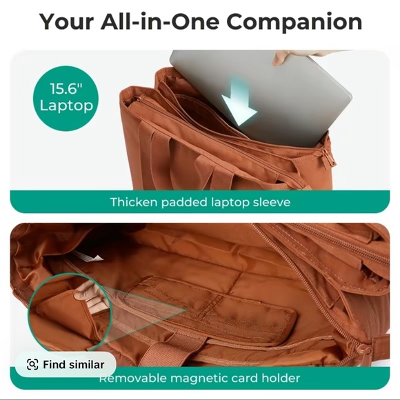 NWT Bagsmart Tote - Picture 3 of 5